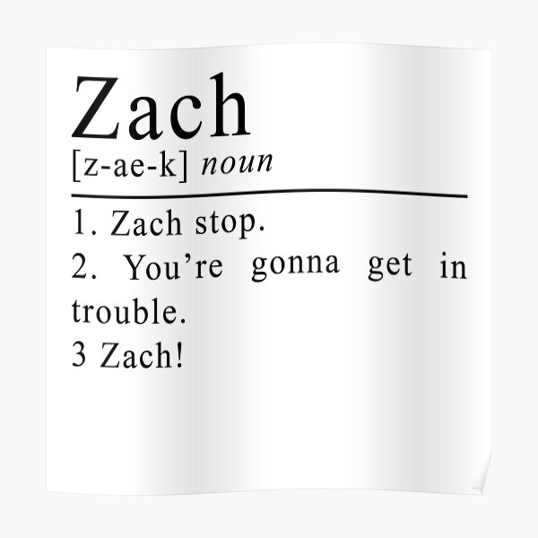 Zach Stop You Re Gonna Get In Trouble