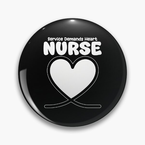 Item preview, NURSE - SERVICE DEMANDS HEART designed and sold by KEF Custom.