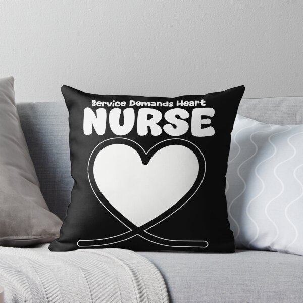 Item preview, NURSE - SERVICE DEMANDS HEART designed and sold by KEF Custom.