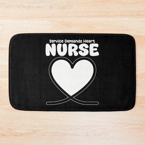 Item preview, NURSE - SERVICE DEMANDS HEART designed and sold by KEF Custom.