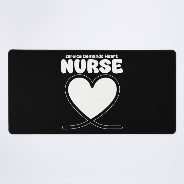 Item preview, NURSE - SERVICE DEMANDS HEART designed and sold by KEF Custom.