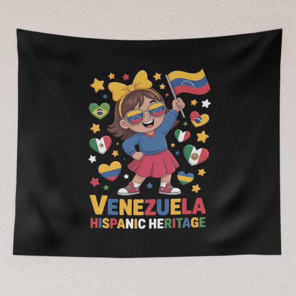 Item preview, Hispanic Heritage Month Venezuela Flag Venezuelan Support designed and sold by comptorasunfia.