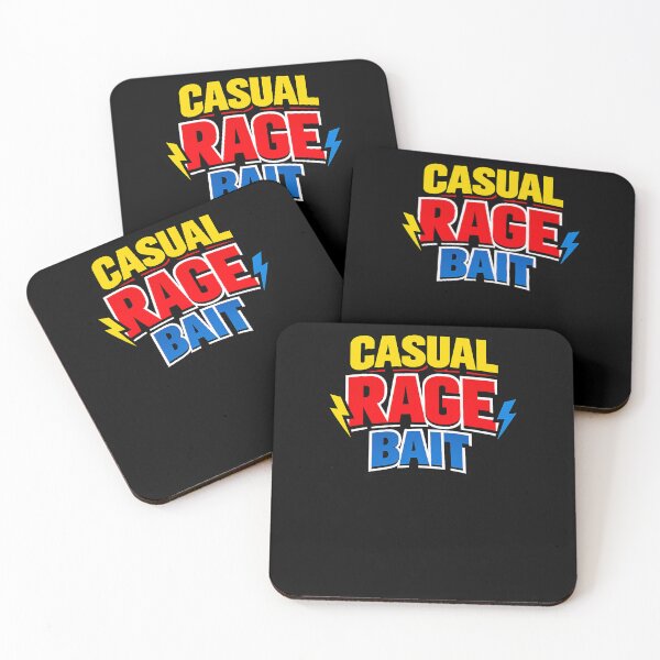 Item preview, Casual Rage Bait Humor Quote  designed and sold by Logiamerch.