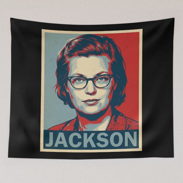 Item preview, Shirley Jackson Hope Style Retro Poster Art designed and sold by DamianRoy88.