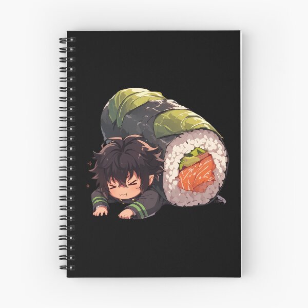 Item preview, Hyakuya Yuuichirou Seraph Of The End Chibi Sushi Kawaii Anime Boy designed and sold by CarlosBender.