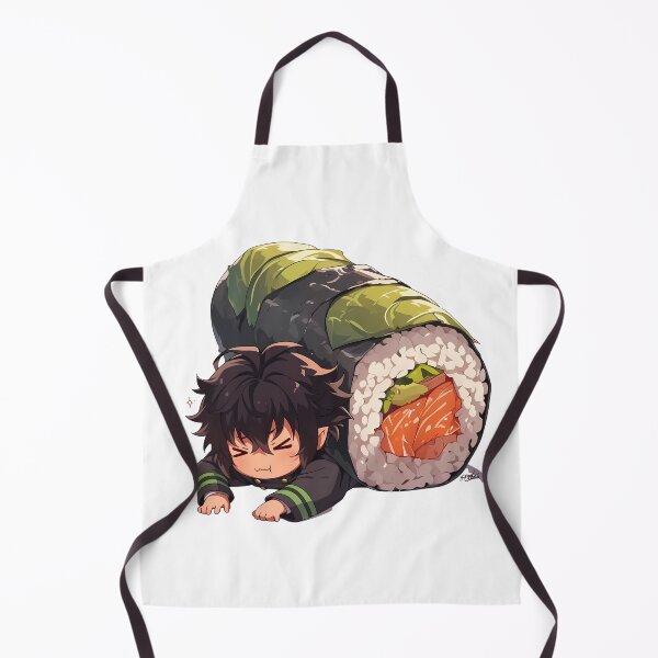 Item preview, Hyakuya Yuuichirou Seraph Of The End Chibi Sushi Kawaii Anime Boy designed and sold by CarlosBender.