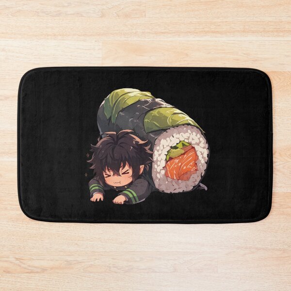 Item preview, Hyakuya Yuuichirou Seraph Of The End Chibi Sushi Kawaii Anime Boy designed and sold by CarlosBender.