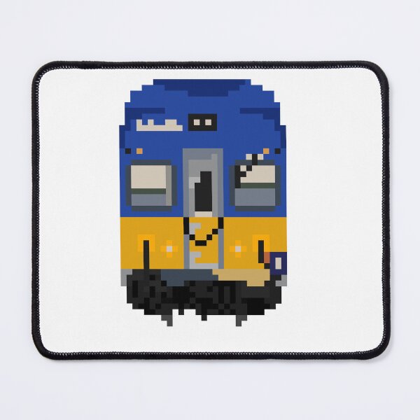Item preview, Pixel Art NSW V Set Intercity Blue & Yellow designed and sold by Martin's Pixel-Art Corner Store.