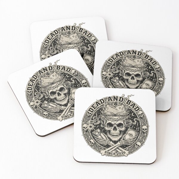 Item preview, DEAD AND BAD OCCULT SKULL | Dark Grimoire & Dynamite Graphic | Vintage Gothic Alchemy Art designed and sold by SergioMiklos.