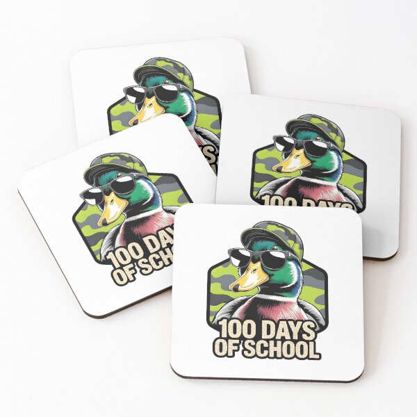 Item preview, Ducked' 100 Days of School designed and sold by Walterprice.