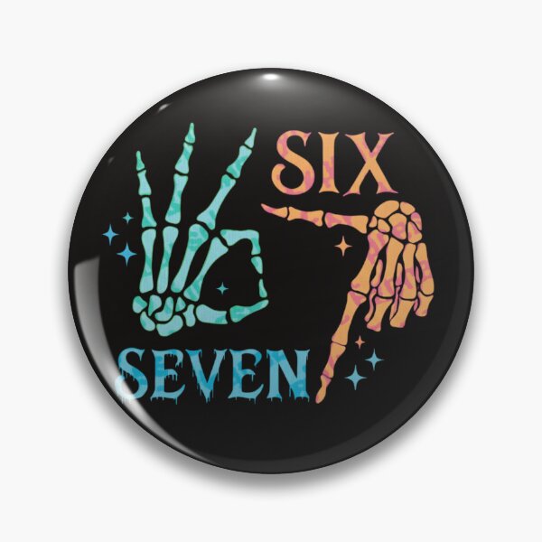 Item preview, Neon Skeleton Hands: Six & Seven designed and sold by Prints in the Valley.