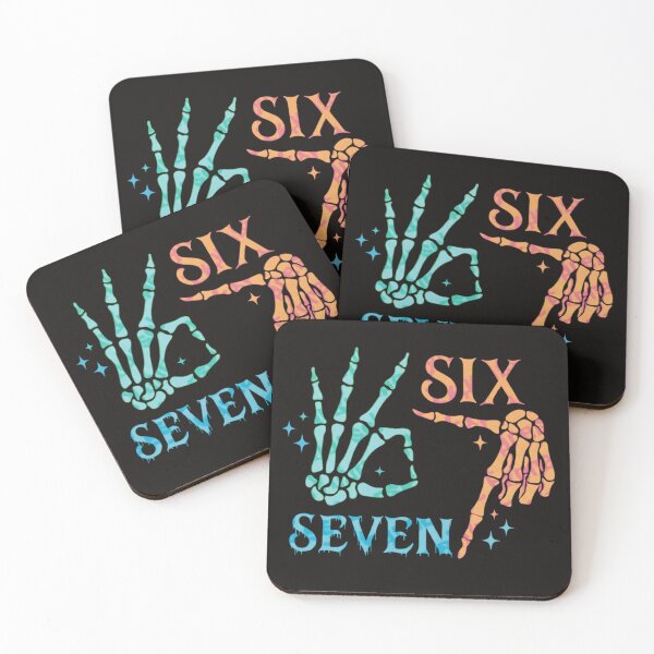 Item preview, Neon Skeleton Hands: Six & Seven designed and sold by Prints in the Valley.