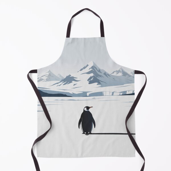 Item preview, Icy Wastelands Penguin designed and sold by NicolasGlowArt.