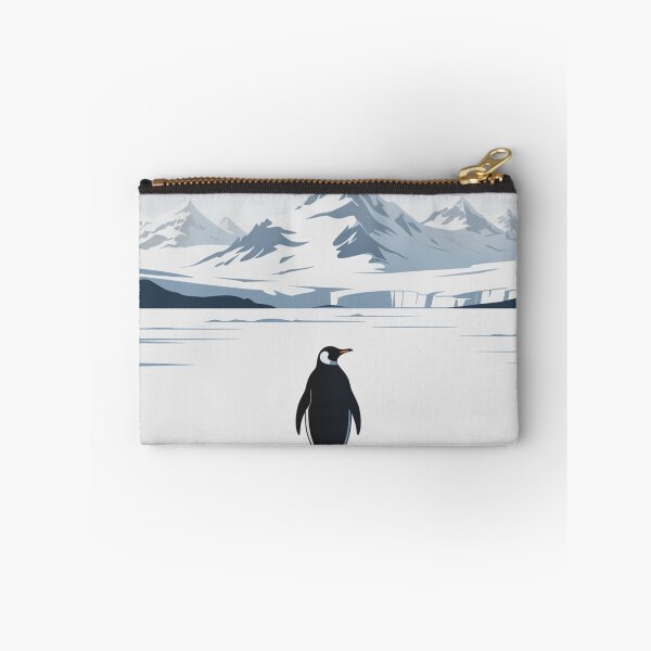 Item preview, Icy Wastelands Penguin designed and sold by NicolasGlowArt.