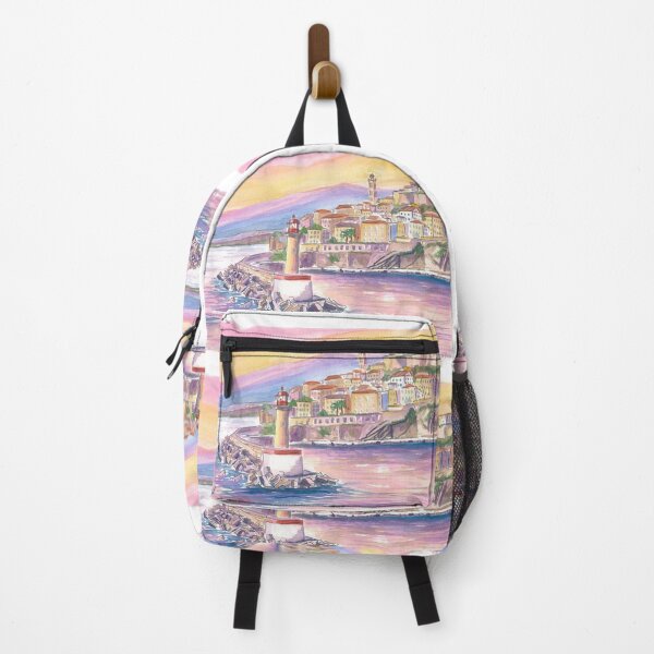 Item preview, The Port of Bastia Corsica with Lighthouse and Maritime Perspectives designed and sold by artshop77.
