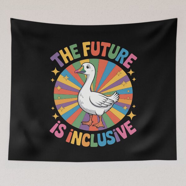 Item preview, Inclusive Rainbow Pride LGBTQ Social Justice designed and sold by comptorasunfia.
