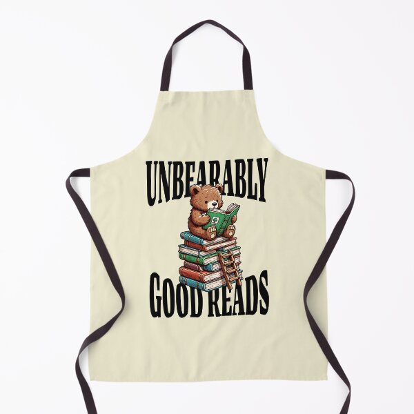 Item preview, Unbearably Good Reads Funny Bookworm designed and sold by Sachie's Studio.