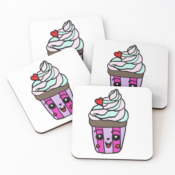 Item preview, Happy Cupcake Kawaii designed and sold by Najomiartstudio.
