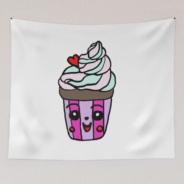 Item preview, Happy Cupcake Kawaii designed and sold by Najomiartstudio.
