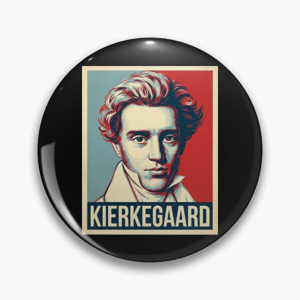 Item preview, Soren Kierkegaard Hope Style Retro Poster Art designed and sold by DamianRoy88.