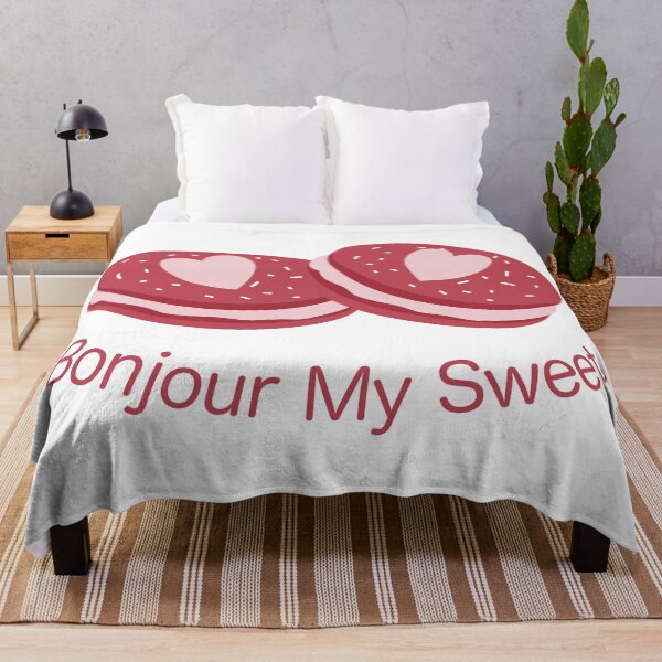 Item preview, Bonjour My Sweet - Cute French Macaron Valentine designed and sold by SulariTDsign.