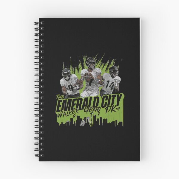 Item preview, Geno Smith Dk Metcalf  Kenneth Walker Iii Seattle Emerald City Trio designed and sold by hamzajadi.