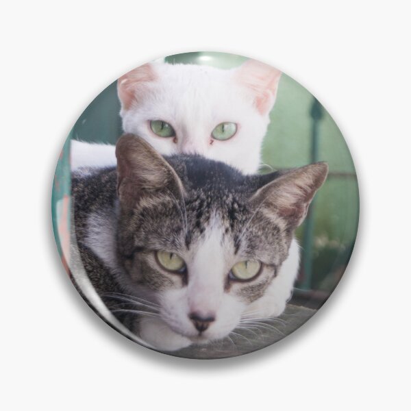 Item preview, Two Heads are Better than One - Cats designed and sold by ROSE ANN BANILAR.
