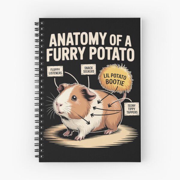 Item preview, Guinea Pig Anatomy Of Furry Potato Cavy Men Women Kids designed and sold by DigitaldeligArt.