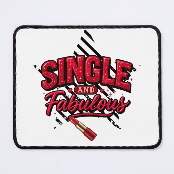 Item preview, Single and Fabulous Anti Valentine's Day designed and sold by PG Illustration.