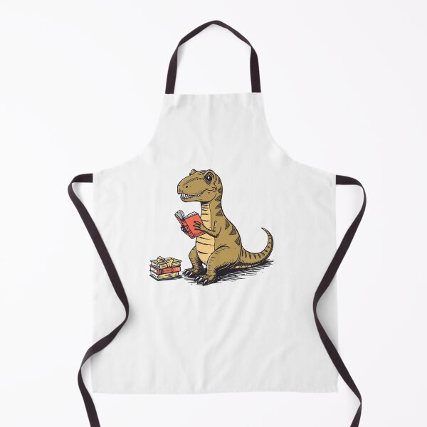 Item preview, Cute Dinosaur with Book,t-rex Dinosaur reading a book  designed and sold by SOUFIANE1991.