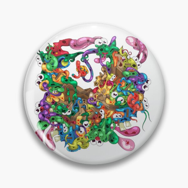 Item preview, Creature #75 - Hiding among the rocks designed and sold by liquid-print.