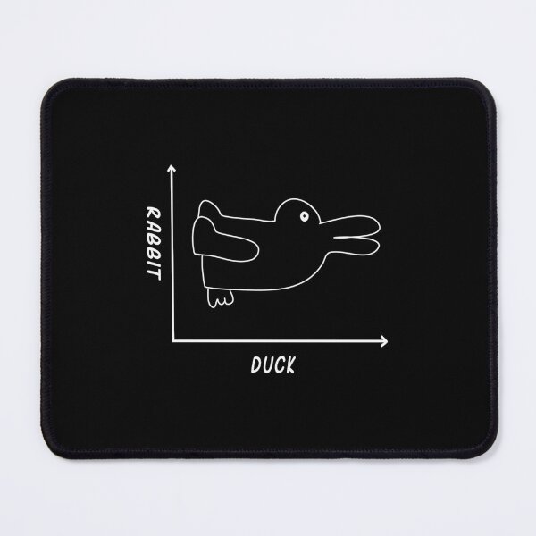 Item preview, Duck Rabbit Optical Illusion Graphic designed and sold by rimiuvay37.