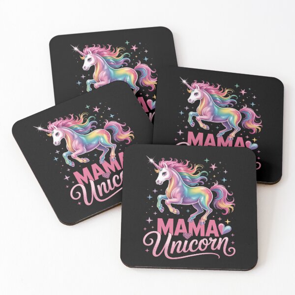 Item preview, Mama Unicorn Animal Cute Family designed and sold by tiekanamac.
