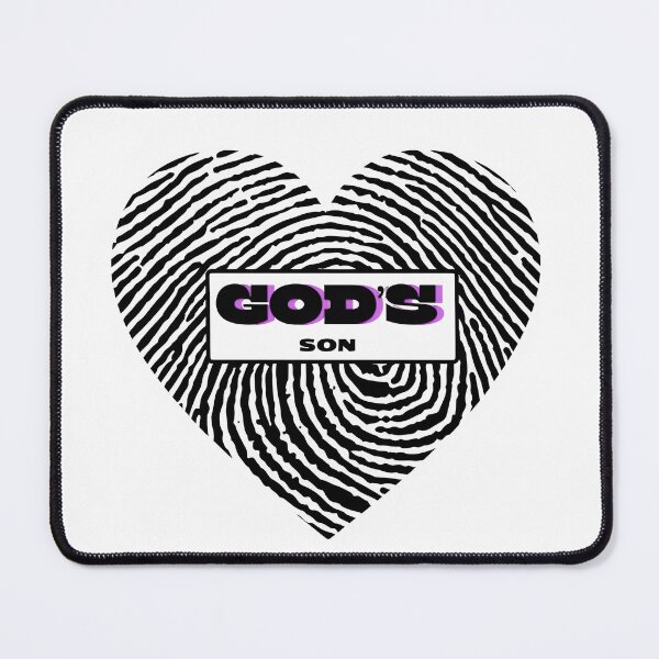 Item preview, “Fingerprint Heart – Sacred Love Aesthetic” for men designed and sold by Deep-Fold.