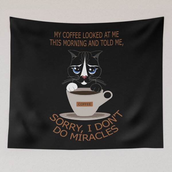 Item preview, Cat and Coffee designed and sold by Vienna15.