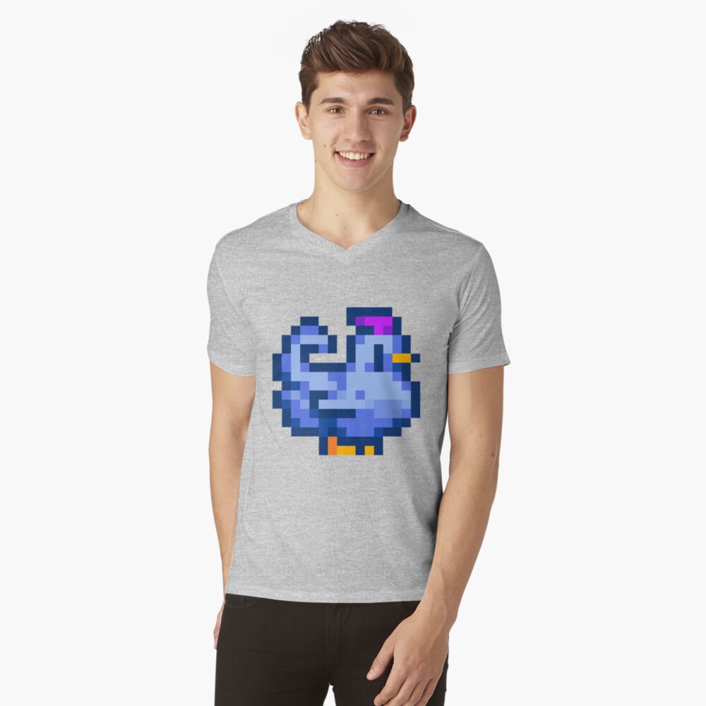 Vista previa del artículo con la obra «Camiseta de cuello en V», diseñado y vendido por QuantumShoulder.