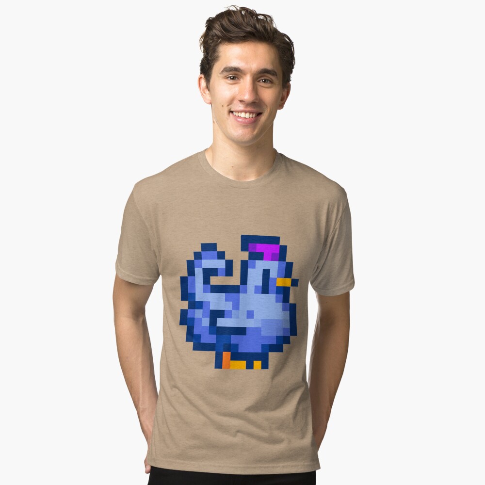 Vista previa del artículo con la obra «Camiseta de tejido mixto», diseñado y vendido por QuantumShoulder.