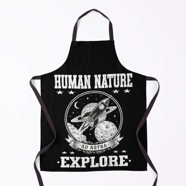 Item preview, HUMAN NATURE EXPLORE space lover space exploration planets rocket astronaut sci fi designed and sold by Jt41.