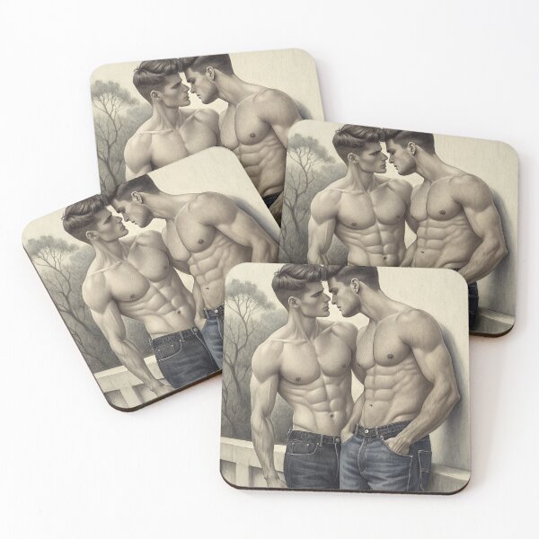 Item preview, Intense Romantic Guy Gaze designed and sold by gayishdesign.