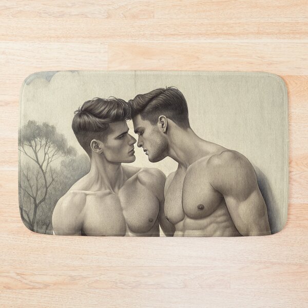 Item preview, Intense Romantic Guy Gaze designed and sold by gayishdesign.