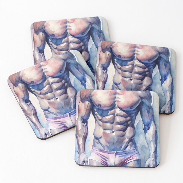 Item preview, Artistic Fusion of Male Strength and Colours designed and sold by gayishdesign.