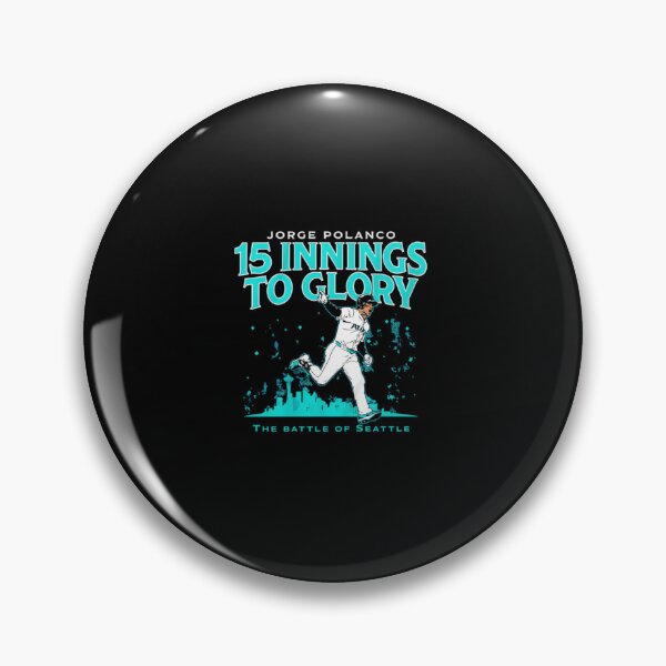 Item preview, Jorge Polanco 15 Innings To Glory The Battle Of Seattle Baseball designed and sold by MuseNova.