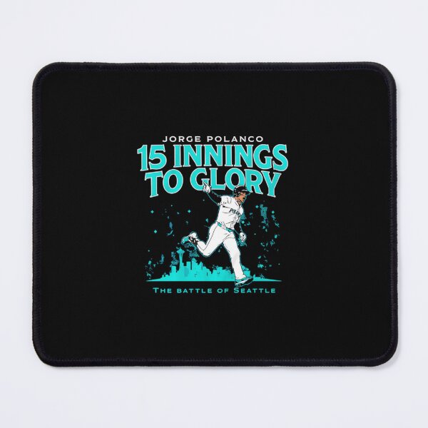 Item preview, Jorge Polanco 15 Innings To Glory The Battle Of Seattle Baseball designed and sold by MuseNova.