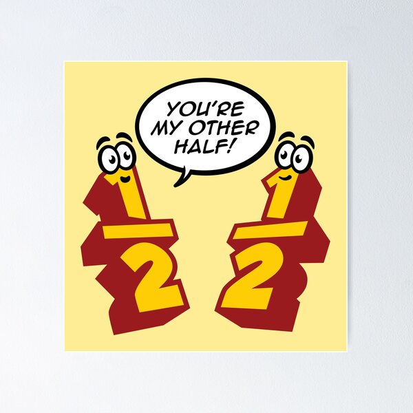 Item preview, You're My Other Half designed and sold by Trexyca Artworks Store.