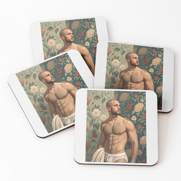 Item preview, A Fusion of Male Form and Floral designed and sold by gayishdesign.