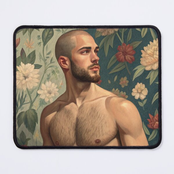 Item preview, A Fusion of Male Form and Floral designed and sold by gayishdesign.