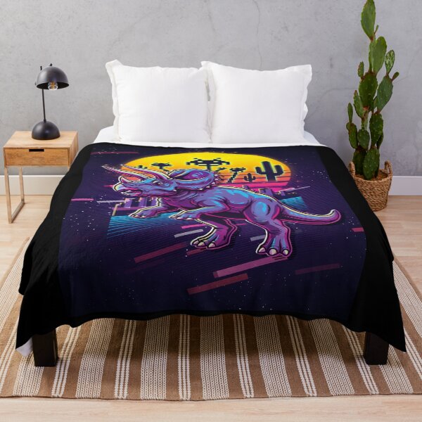 Item preview, Retro Triceratops Dinosaur Illustration designed and sold by Bryghte.