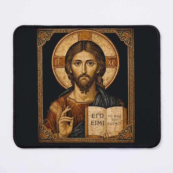 Item preview, Pantocrator of the World’s Light (IC XC) designed and sold by Sanctum Icons.