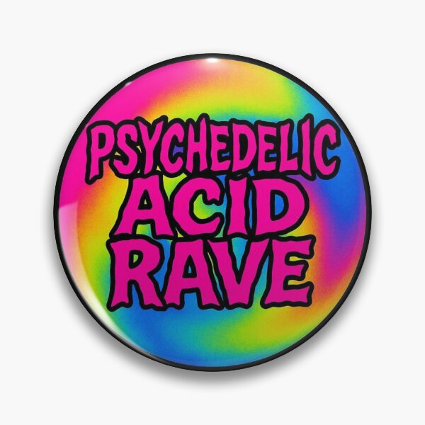 Item preview, Psychedelic Acid Rave – Neon Trippy Techno designed and sold by |TRSSHOP|.