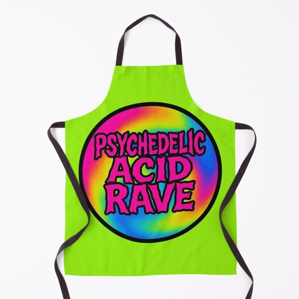 Item preview, Psychedelic Acid Rave – Neon Trippy Techno designed and sold by |TRSSHOP|.
